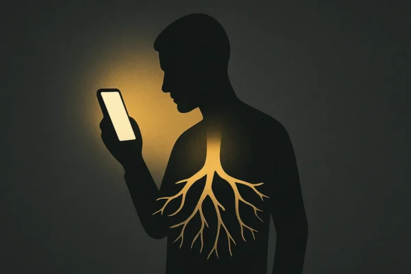 Reflexão Cristã sobre tecnologia: um celular transformando uma pessoa