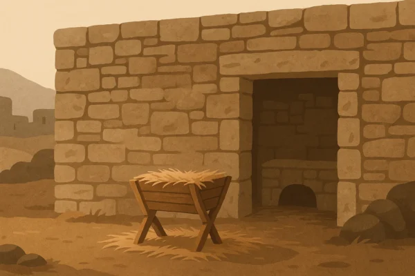 Onde Jesus nasceu: casa feita de Pedras