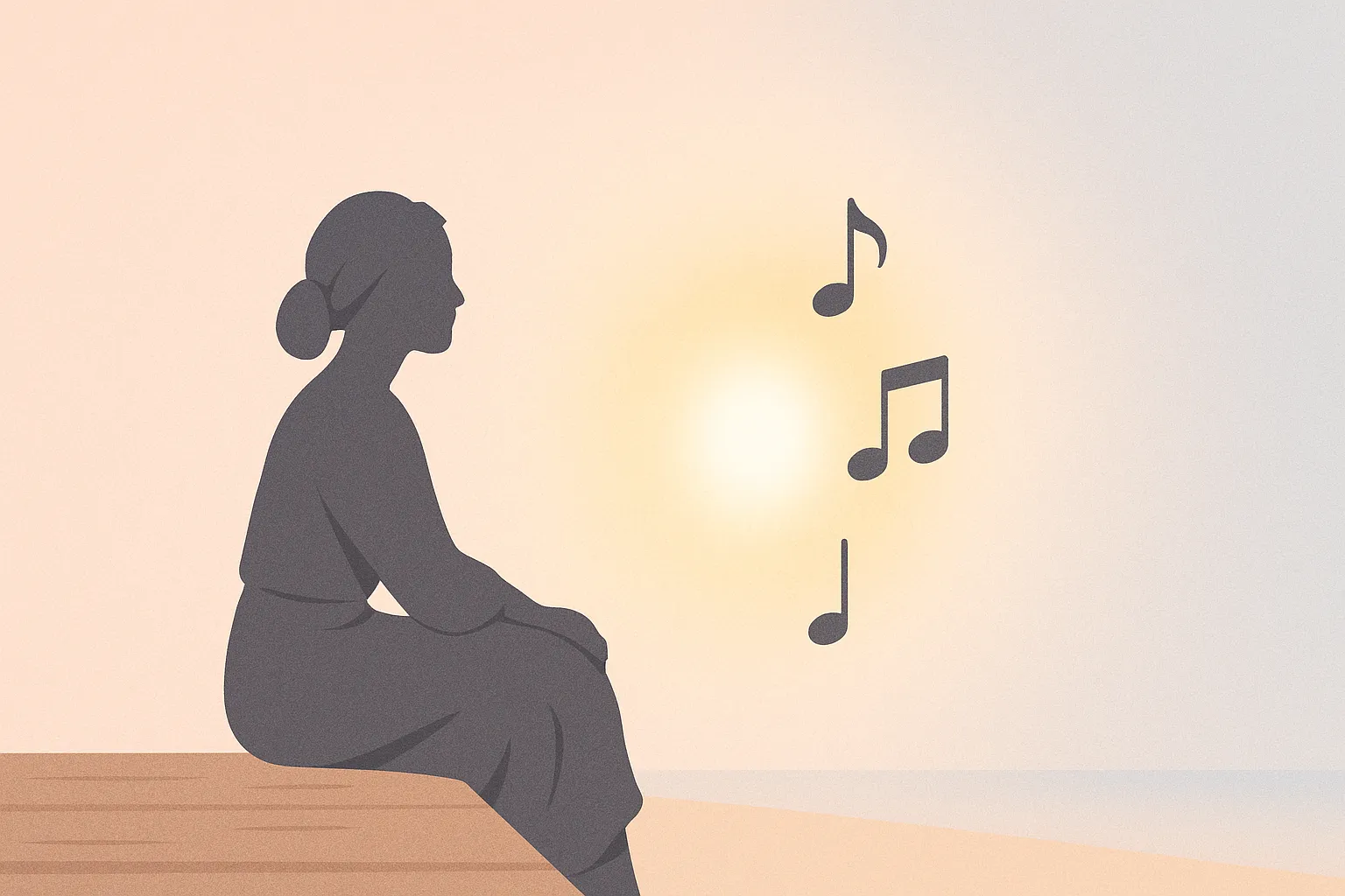 A boa parte: uma mulher ajoelhada escolhendo a boa parte