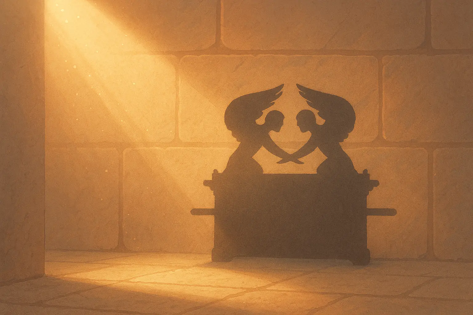 Arca da Aliança: sombra da arca