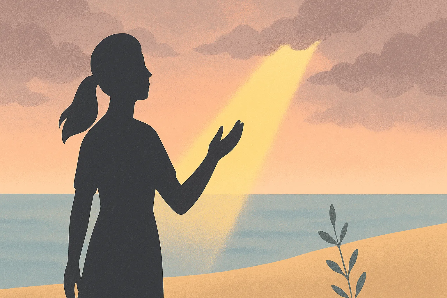 Arrebatamento da Igreja: antes ou depois da tribulação? Arrebatamento da igreja: silhueta de mulher olhando para o céu