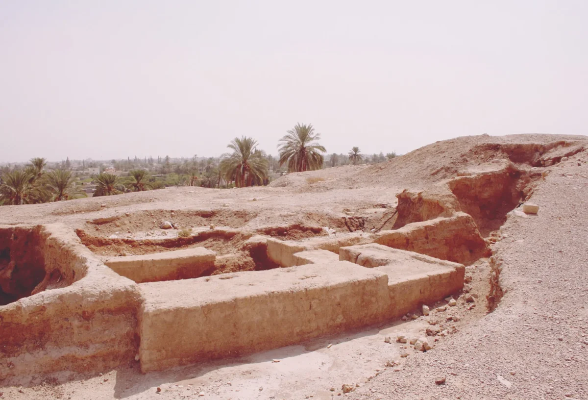 Muralhas de Jericó: ruínas arqueológicas da antiga cidade de Jericó