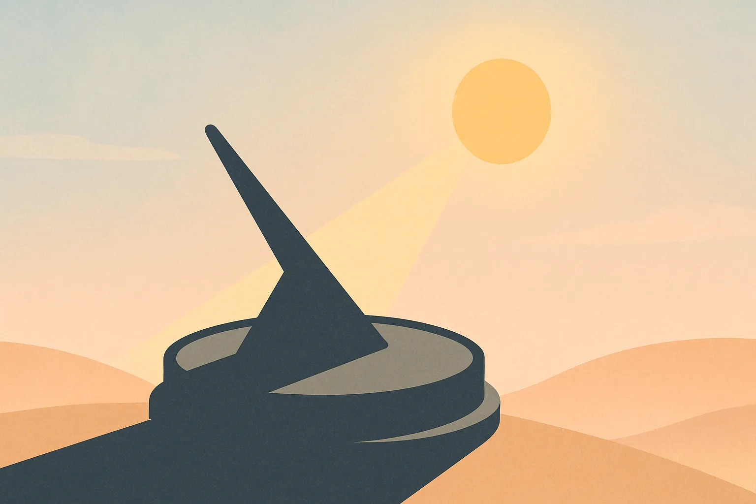 Fim dos tempos: relógio de sol