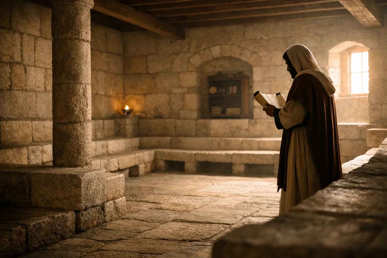 Como eram as sinagogas no tempo de Jesus?